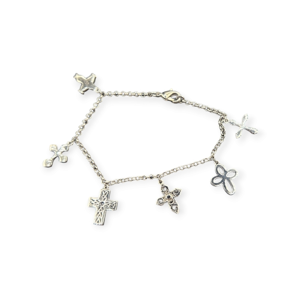 Cross Charm Bracelet